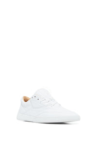 Ohio Sneakers in White Textured Leather