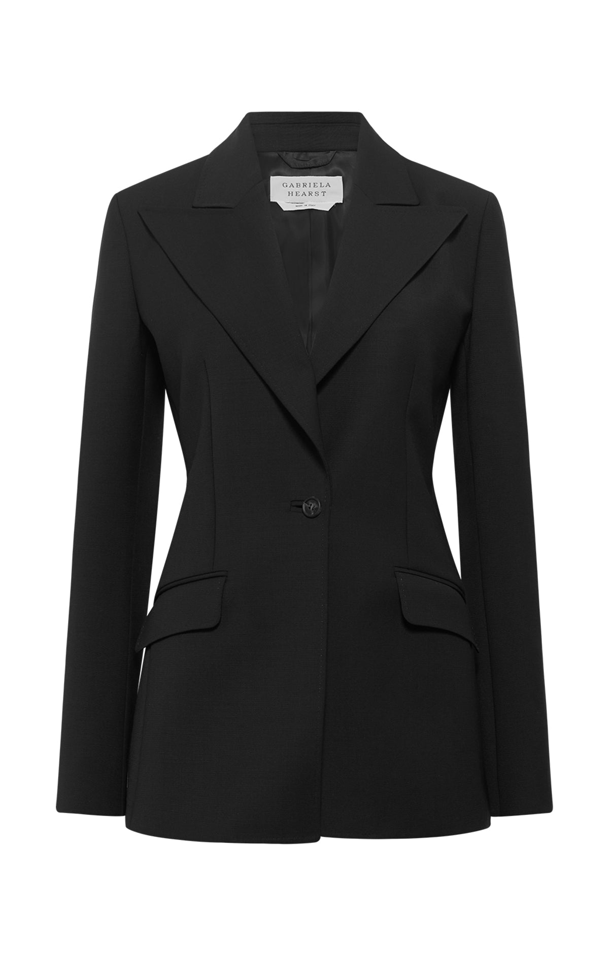 Leiva Blazer in Black Sportswear Wool