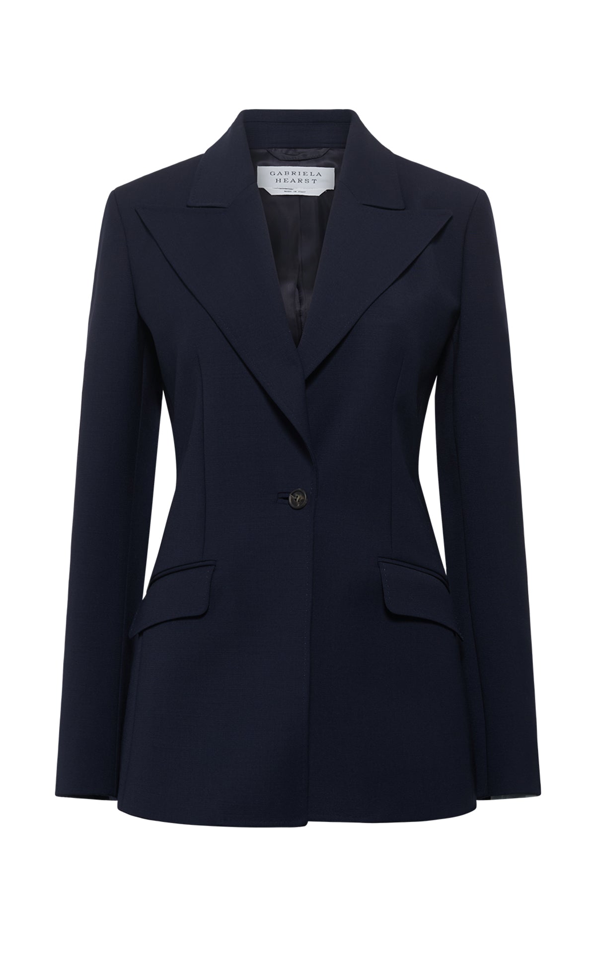Leiva Blazer in Dark Navy Sportswear Wool