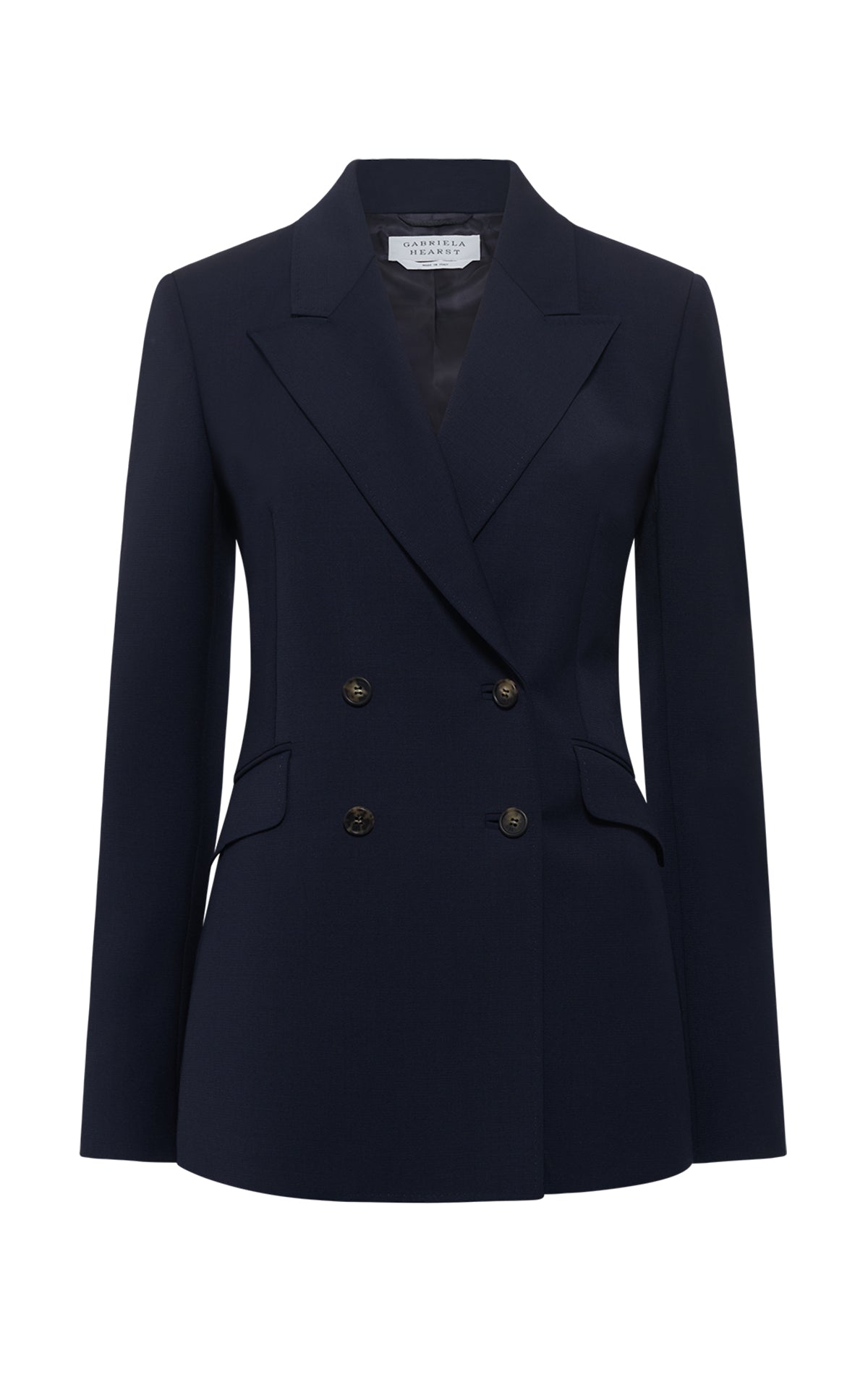 Stephanie Blazer in Dark Navy Sportswear Wool