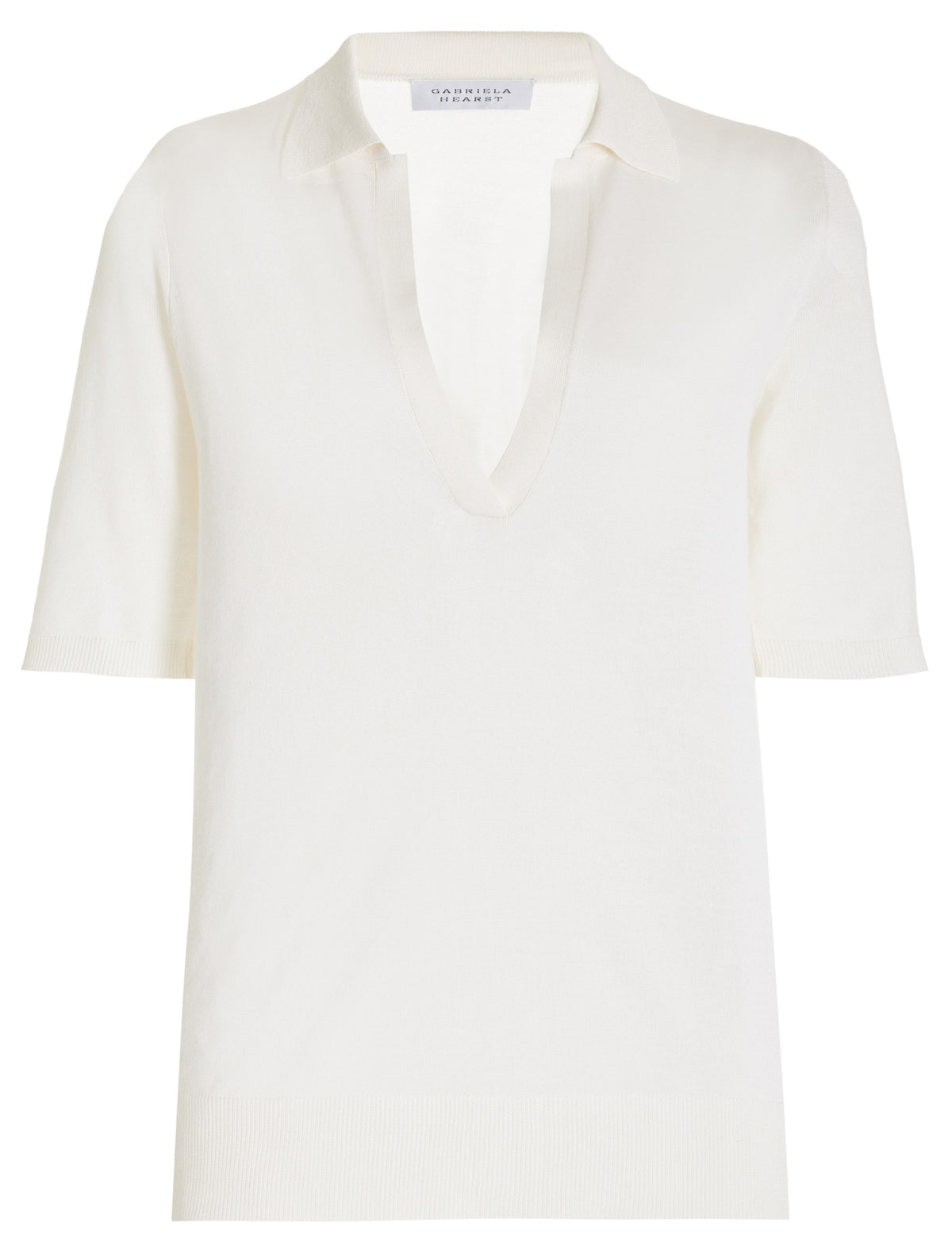 Frank Polo in Ivory Silk Cashmere