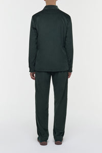Javier Chore Jacket in English Green Sea Island Cotton Corduroy