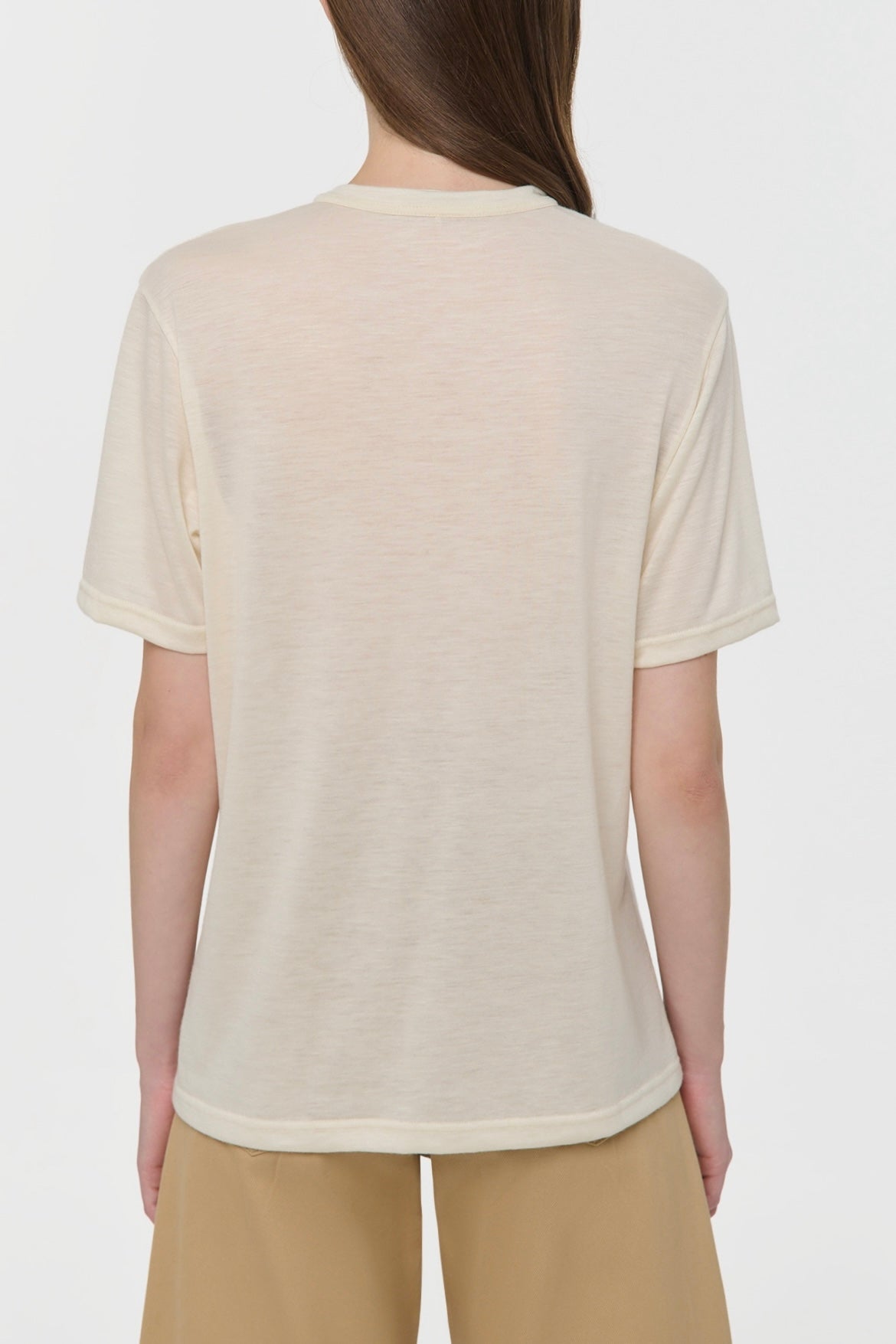 Sayara T-Shirt In Fool Multi Printed Cashmere Jersey