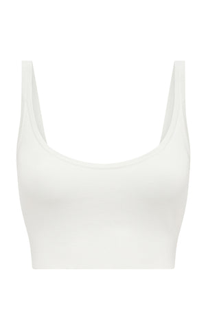 Anona Knit Top in Ivory Silk