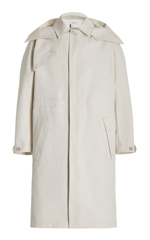 Malraux Parka in Neutral Cotton