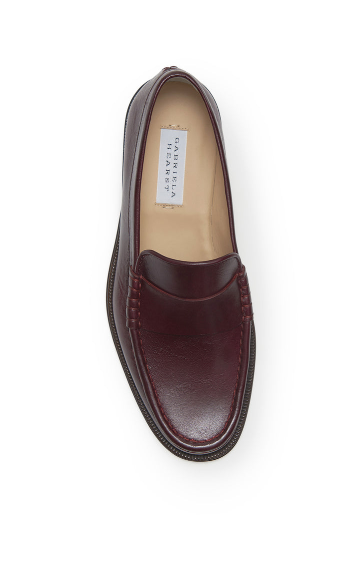 Seren Loafer in Bordeaux Leather