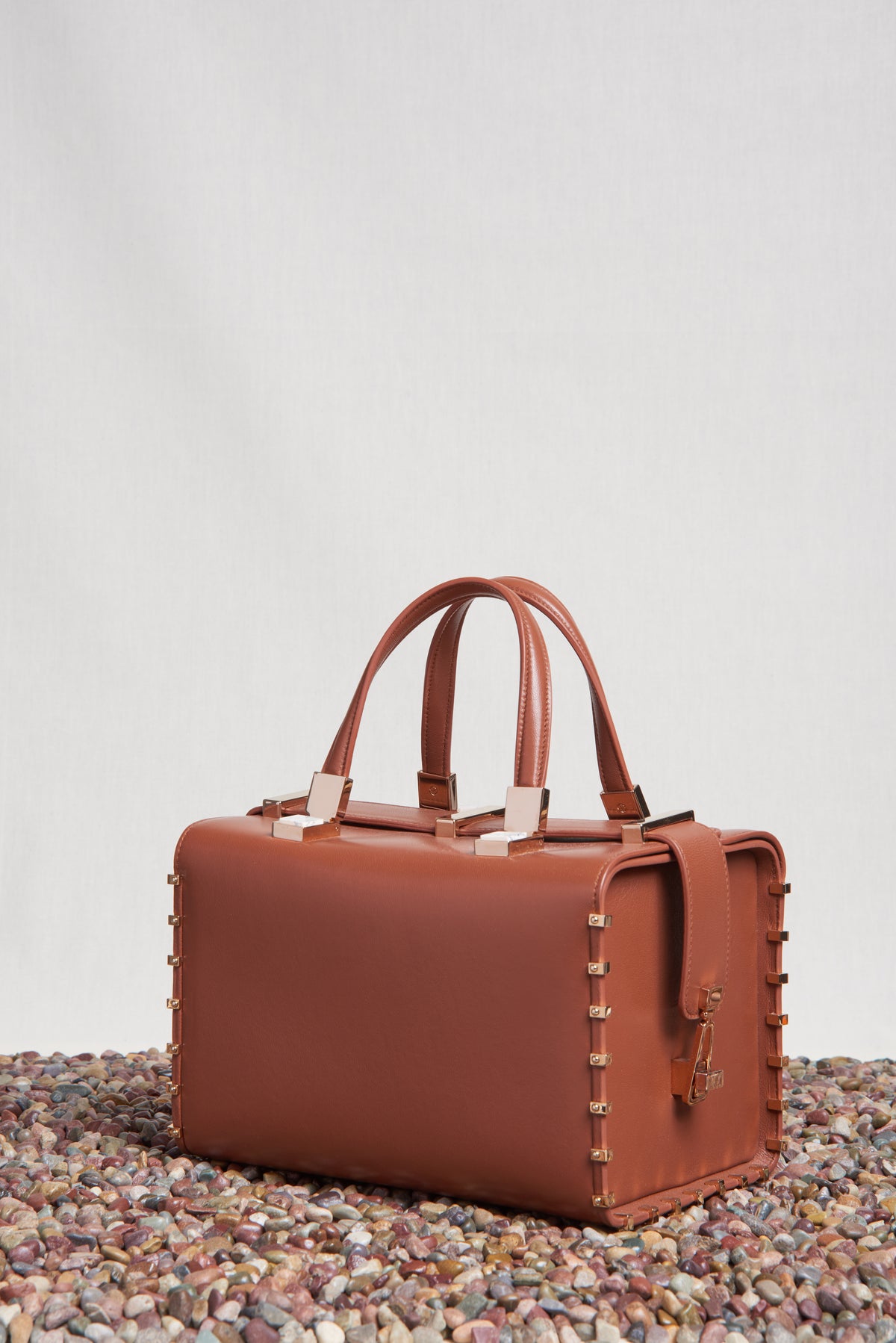 Wabi Bag in Cognac Nappa Leather