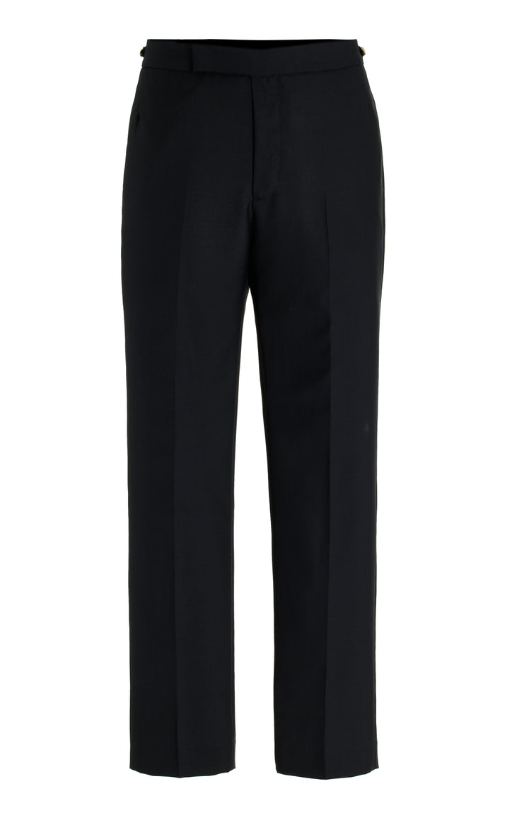 Sebastian Pant in Black Virgin Wool Twill