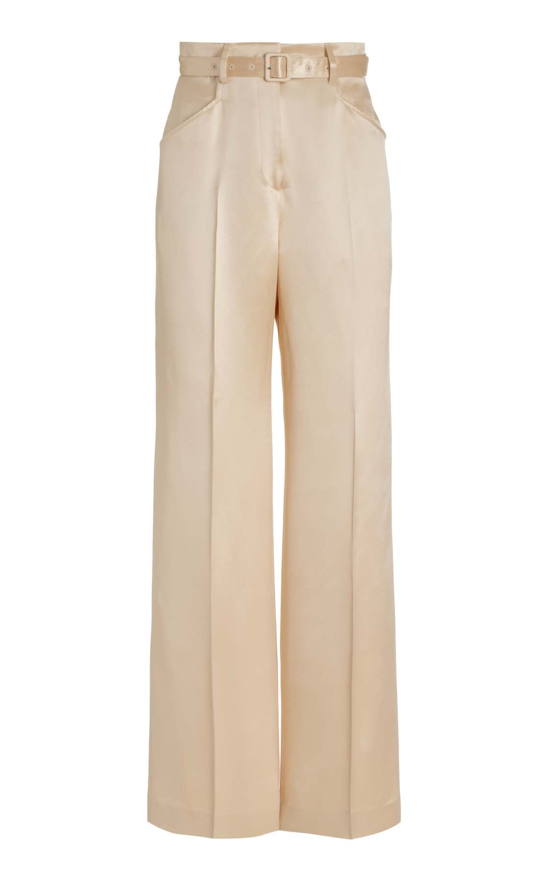 Free People Good Days Satin Trousers | Lyst