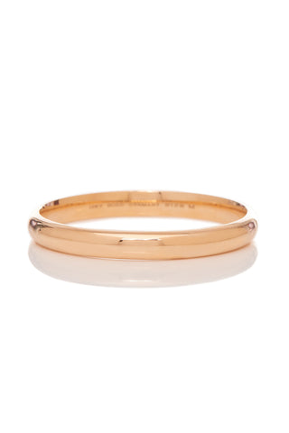 Bangle in 18K Rose Gold & Vitreous Yellow Enamel