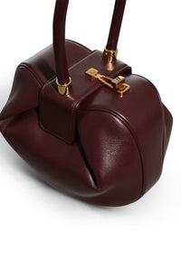 Nina Bag in Bordeaux Nappa Leather
