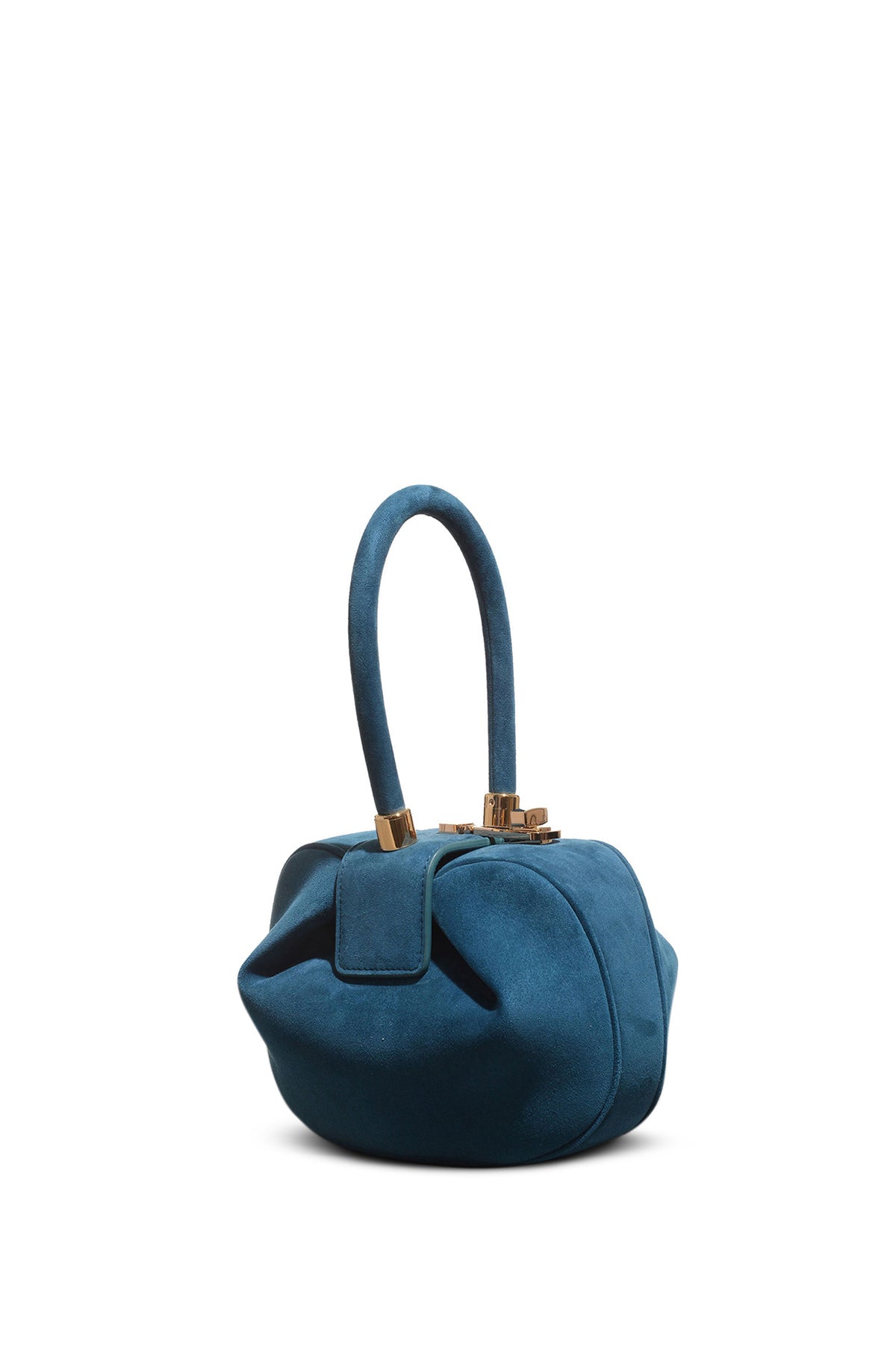 Demi Bag in Teal Suede