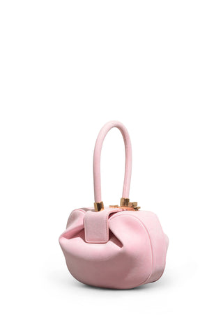 Demi Bag in Pink Suede