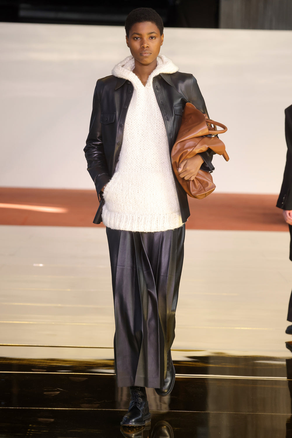 Wesley Skirt in Leather