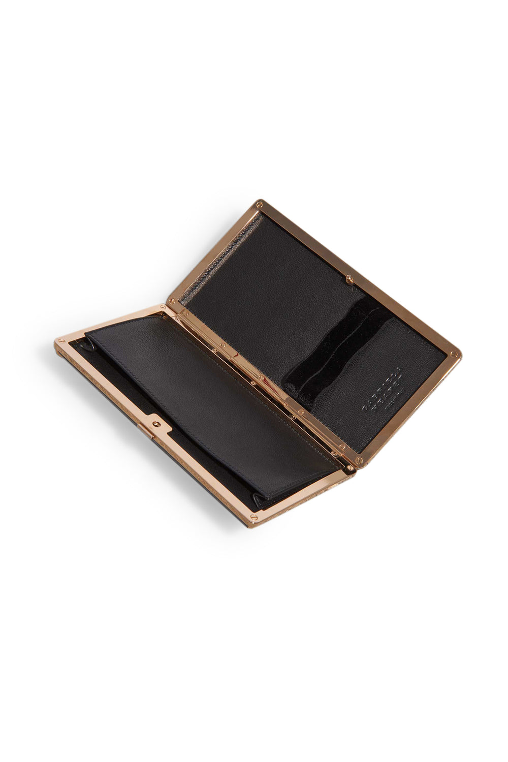 Callas Clutch in Pink Snakeskin