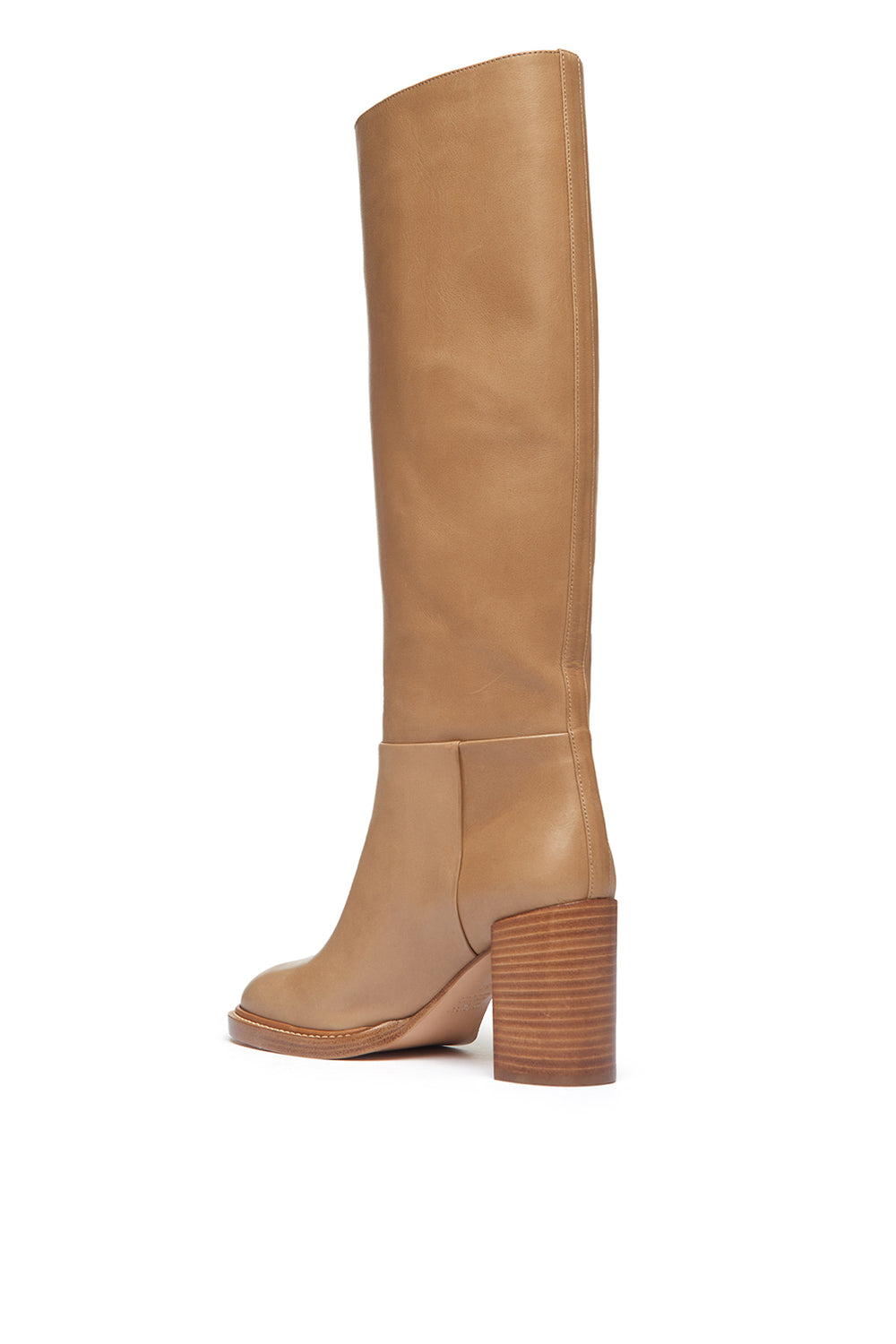 tan leather knee boots uk