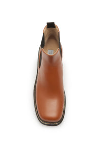 Jil Chelsea Boot in Cognac Leather