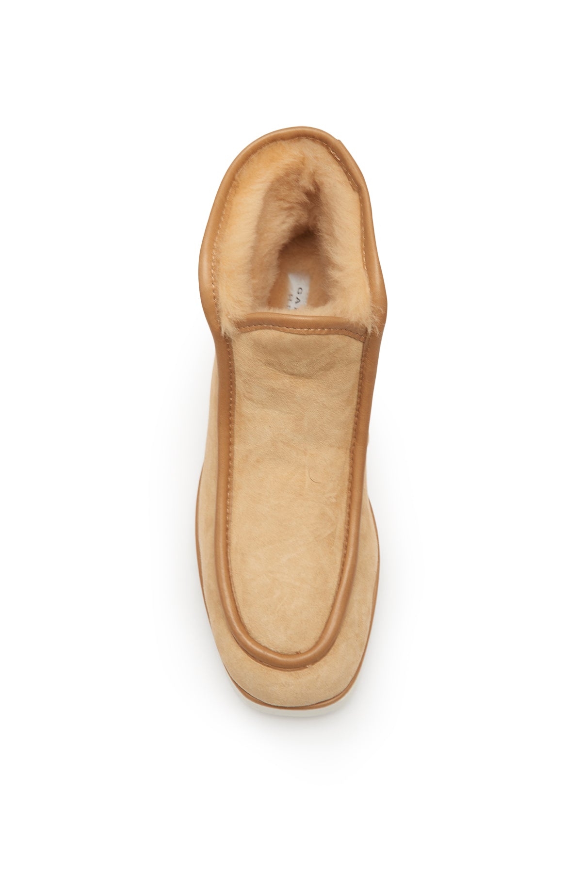 Tyga Shearling Boot in Camel Leather