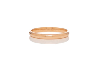 18K Rose Gold Luxury Bangle - Clean Profile | Gabriela Hearst