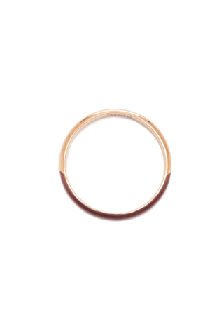 Rose Gold Fine Jewelry Bangle - Circular View | Gabriela Hearst