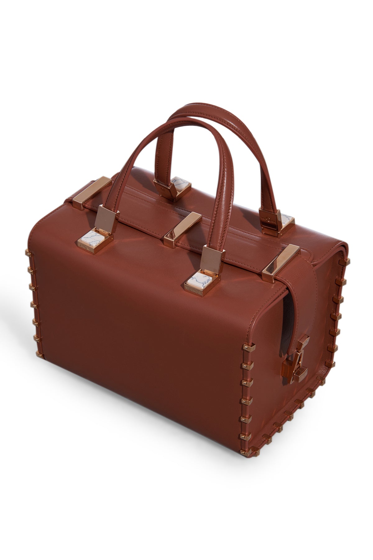 Wabi Bag in Cognac Nappa Leather