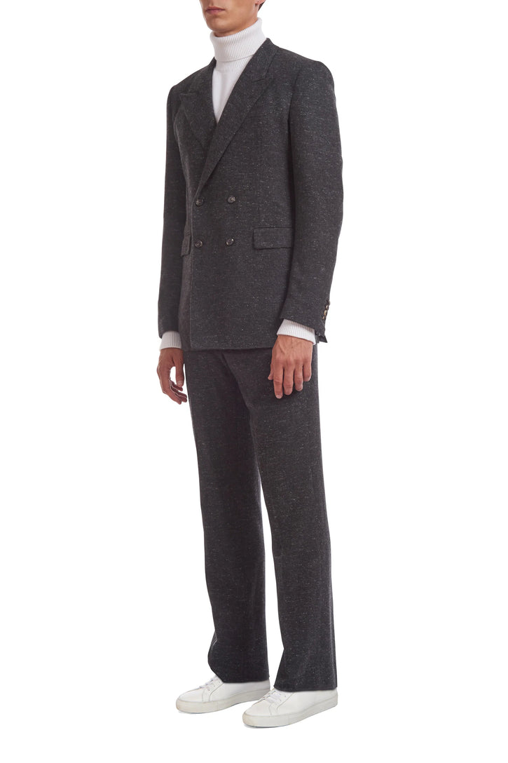 Kingsley Jacket in Blush Combo Cashmere