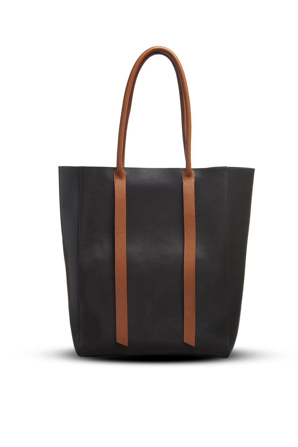 GABRIELA HEARST 2248513SN001BLK 関税送料込 Marianne Tote Bag in Black & Cognac Leather – Gabriela Hearst