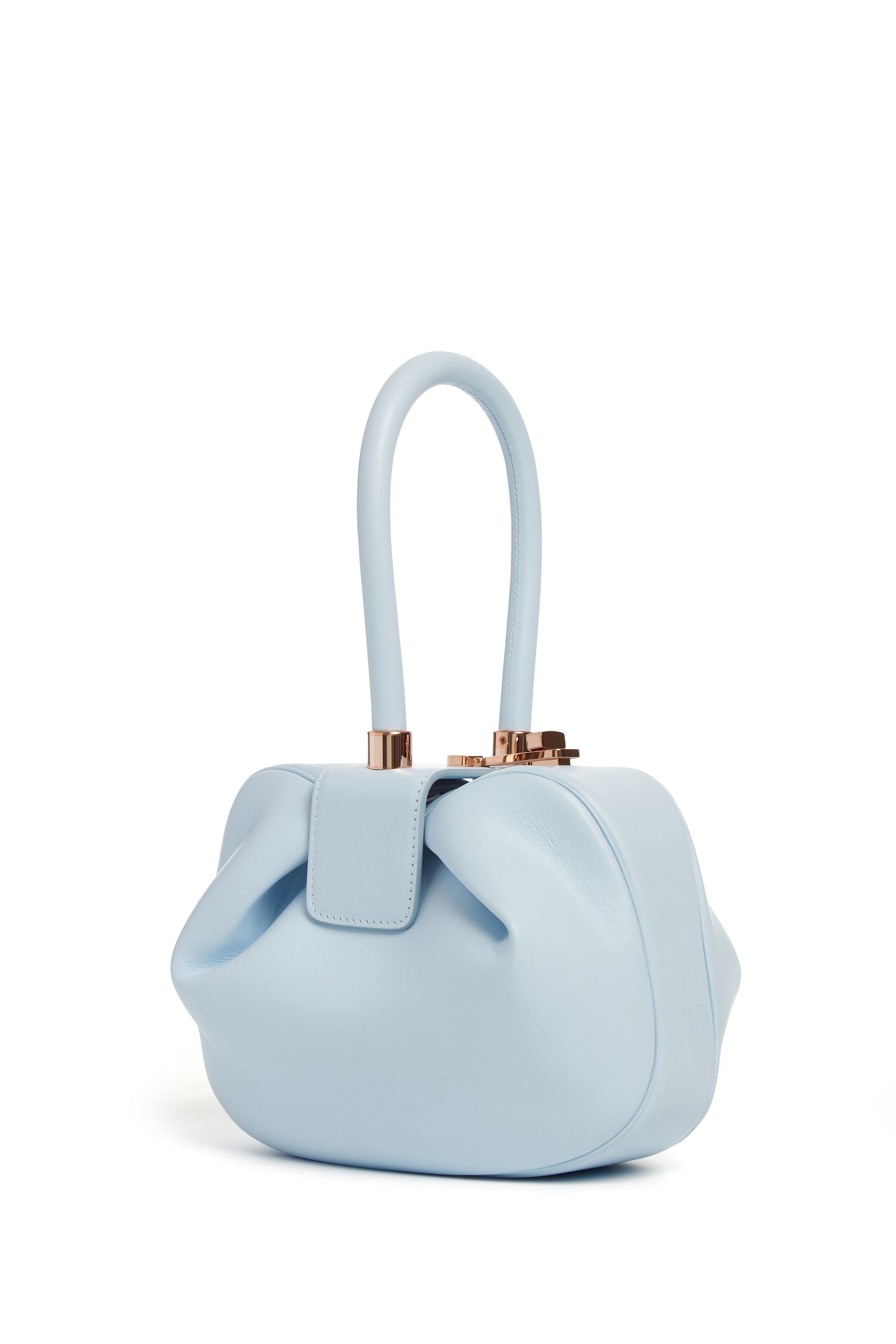 Gabriela Hearst Nina Bag in Light Blue Nappa Leather Light Blue Os Handbag