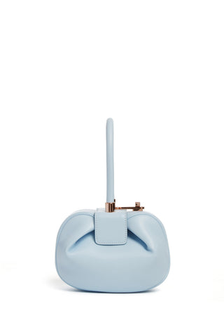 Light Blue Nappa Leather Demi Bag - Back View | Gabriela Hearst