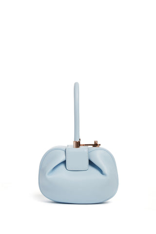 Light Blue Nappa Leather Demi Bag - Back View | Gabriela Hearst