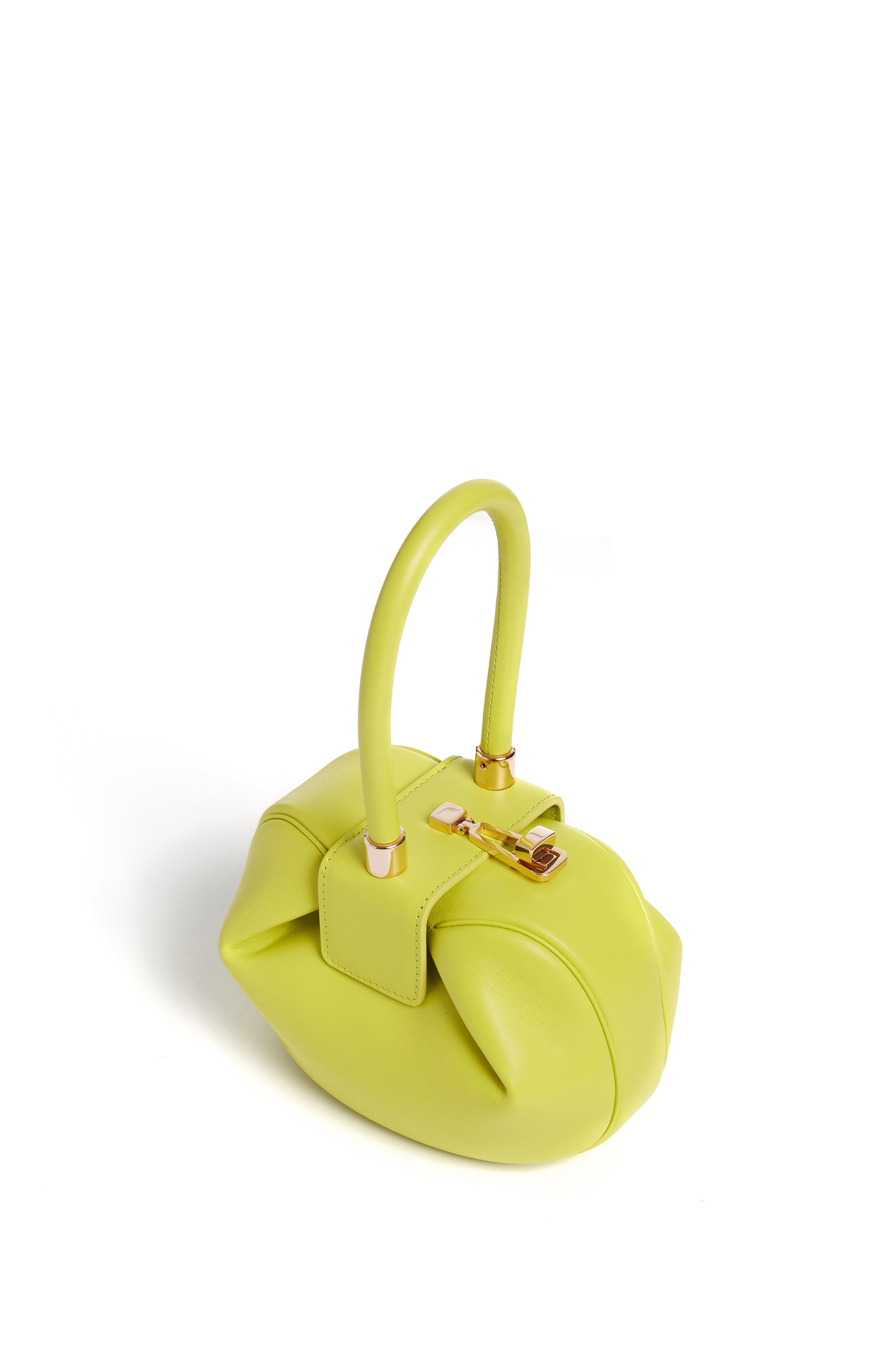 Demi Bag Lime Adamite Nappa Leather | Gabriela Hearst