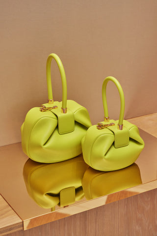 Lime Demi Bag and Nina Bag Size Comparison | Gabriela Hearst