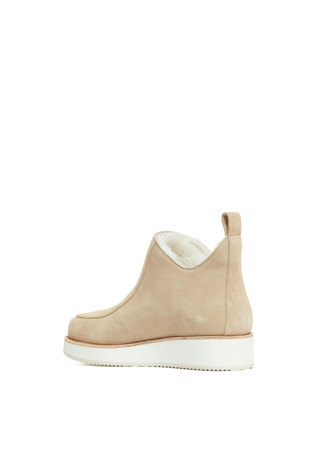 Harry Boot in Beige Suede
