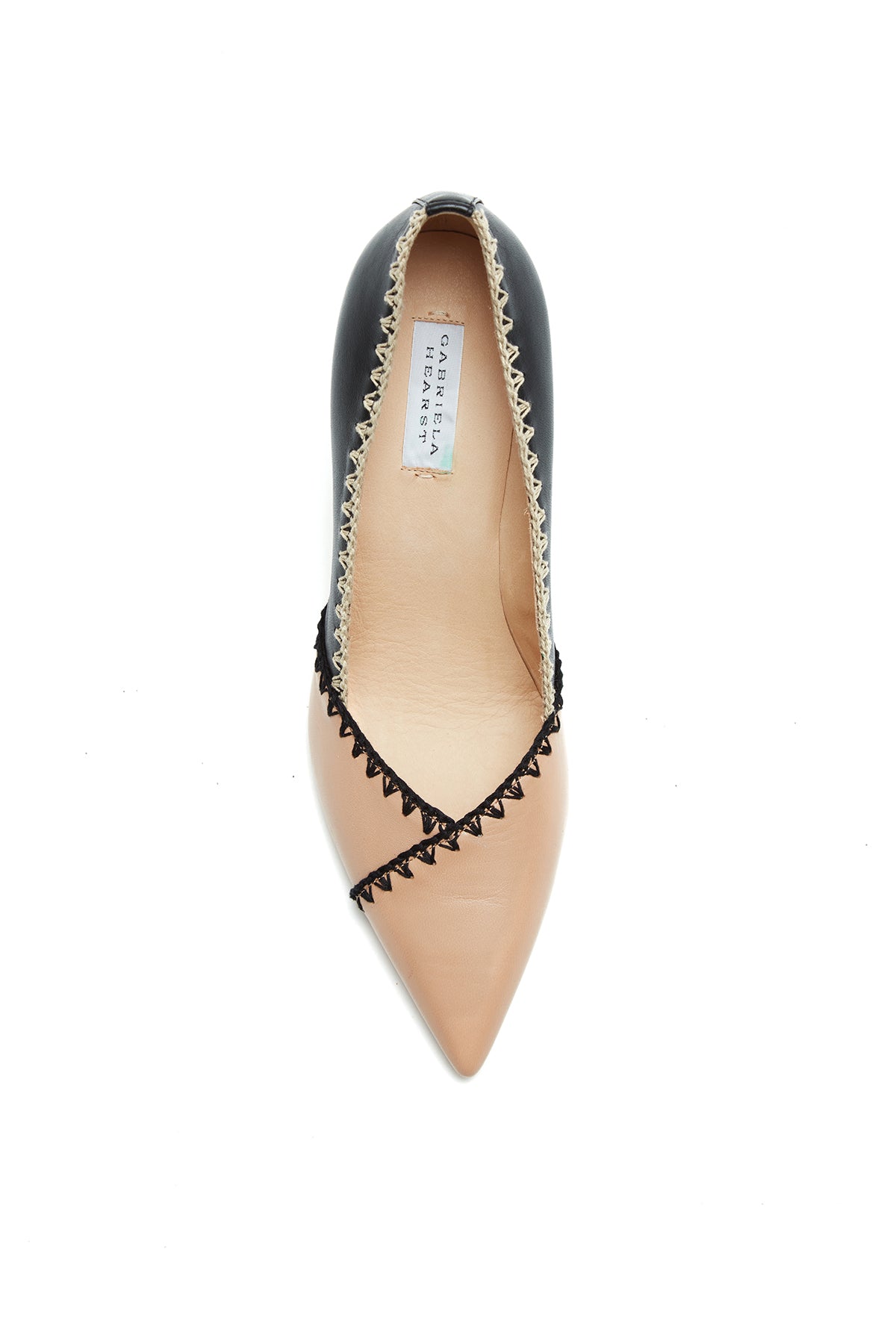 Aster Heel in Camel Multi Nappa Leather