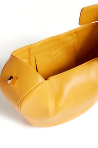 Nina Bag in Yellow Nappa Leather