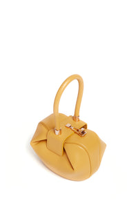 Demi Bag in Golden Birch Nappa Leather