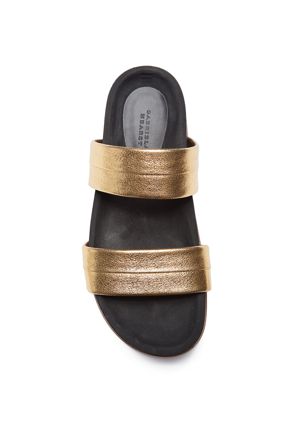 Striker Platform Sandal in Gold Leather – Gabriela Hearst