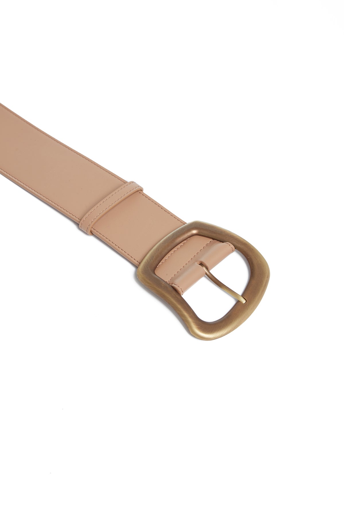 Large Simone Belt in Nude Leather