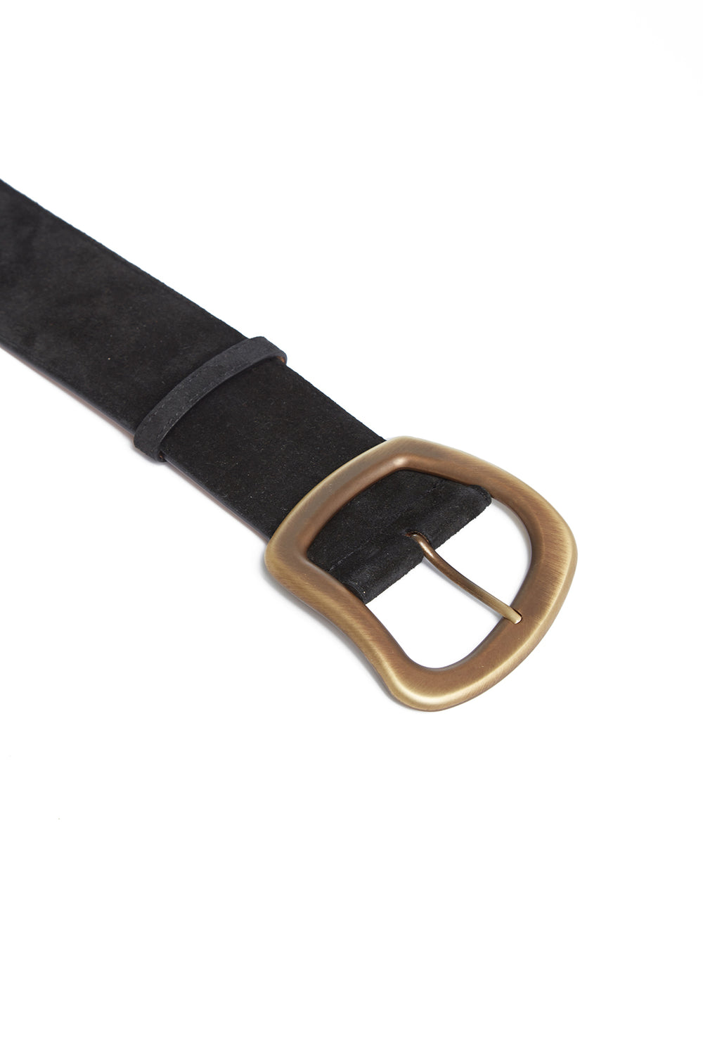 ブラックスエードのラージシモーネベルト