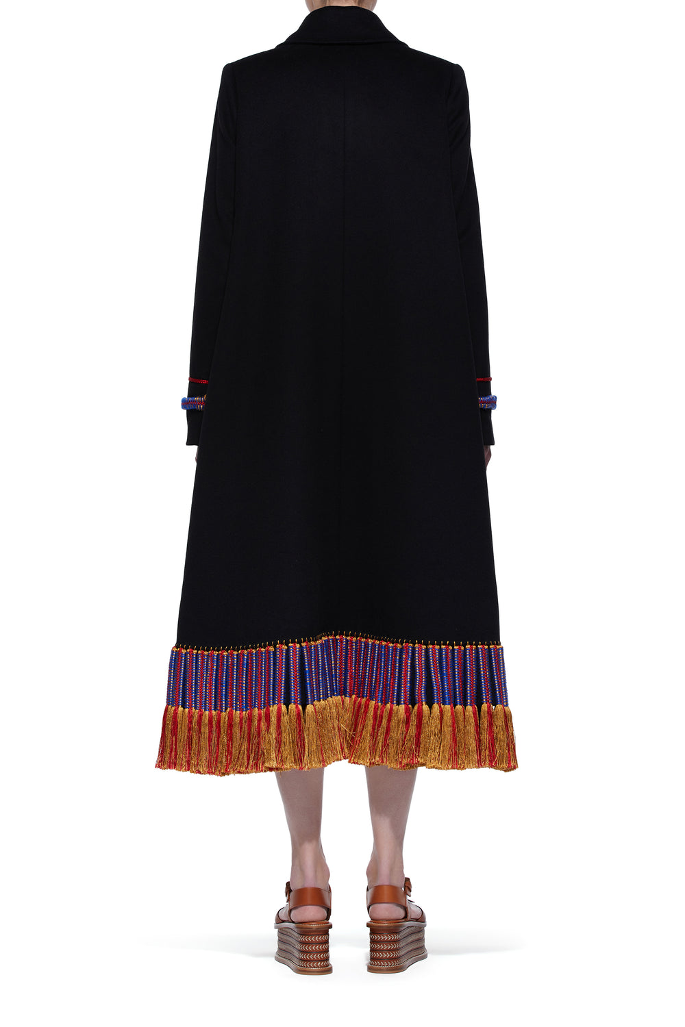 Matrona Coat in Black Lightweight Cashmere