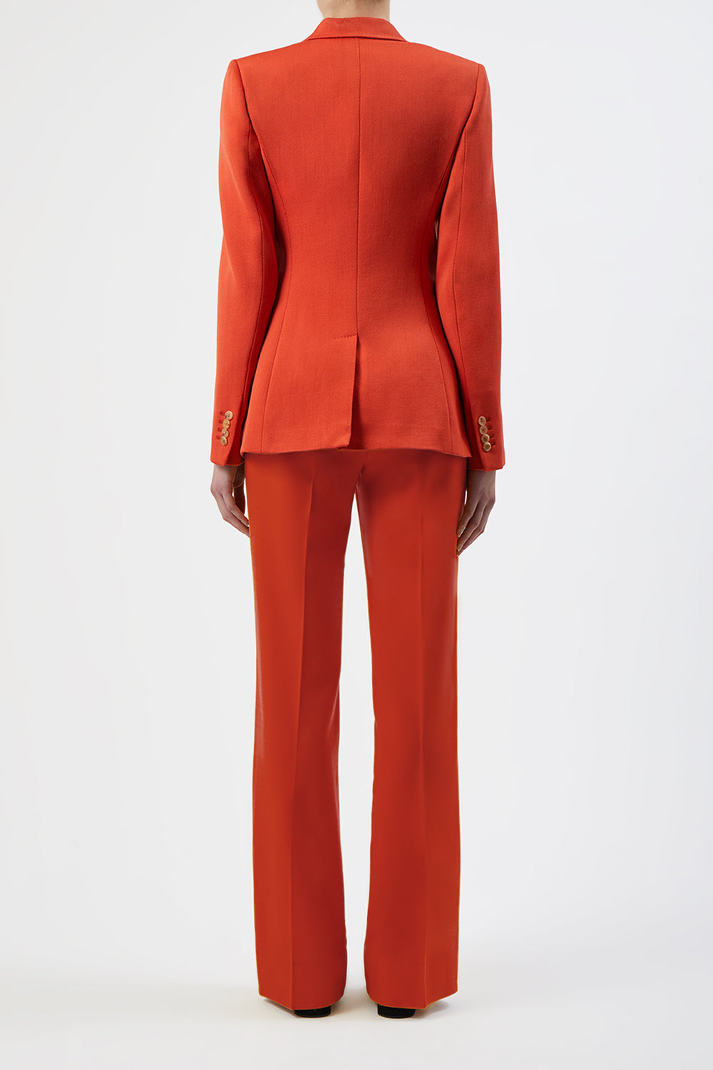 Stephanie Blazer in Spice Virgin Wool