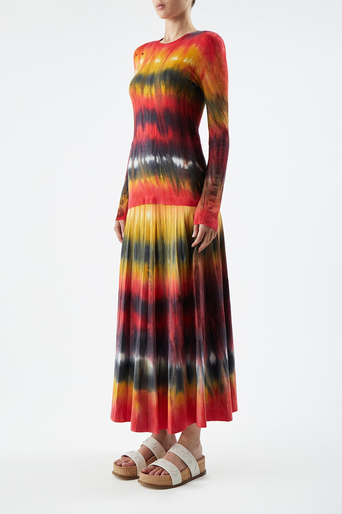 Teela nyc tie-dye skirt sale