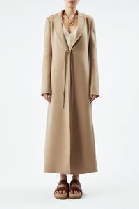 Dutton Trench Coat in Recycled Cashmere