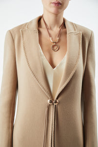 Dutton Trench Coat in Recycled Cashmere