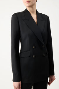 Angela Blazer in Black Wool