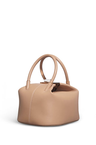 Baez Bag in Nude Nappa Leather