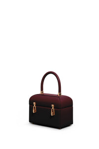 Patsy Bag in Bordeaux Nappa Leather