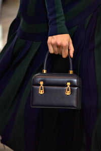 Patsy Bag in Navy Nappa Leather
