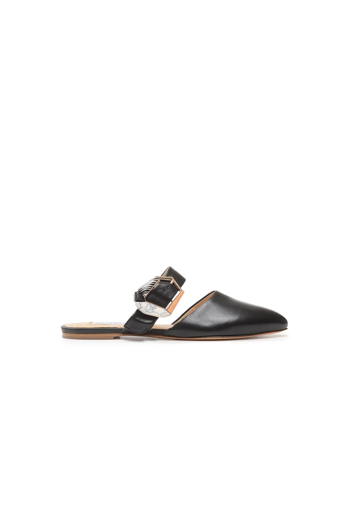 Savage Flats in Black Leather