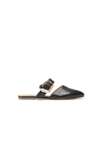 Savage Flats in Black Leather